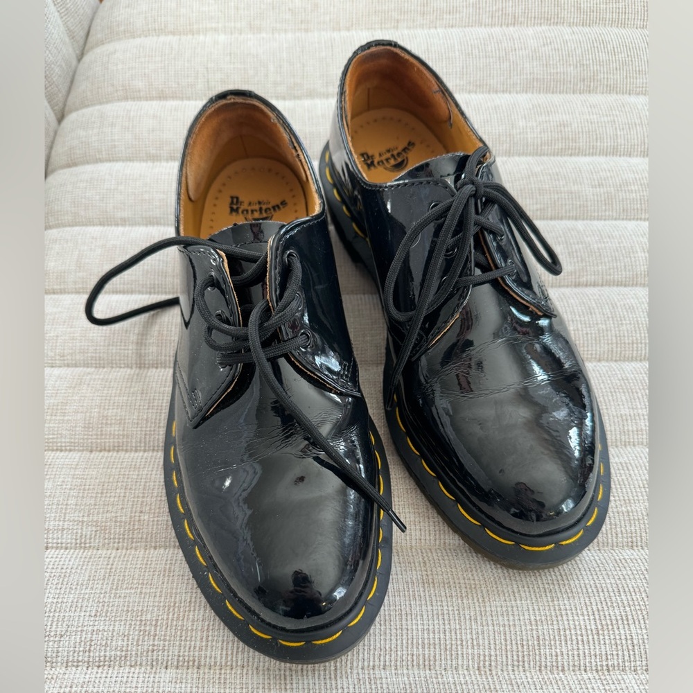 Dr. Martens 1461 Women’s Patent Leather Oxford Shoes